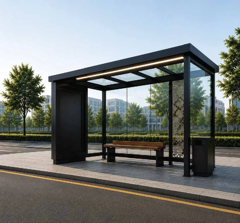 Smart aluminium shelter