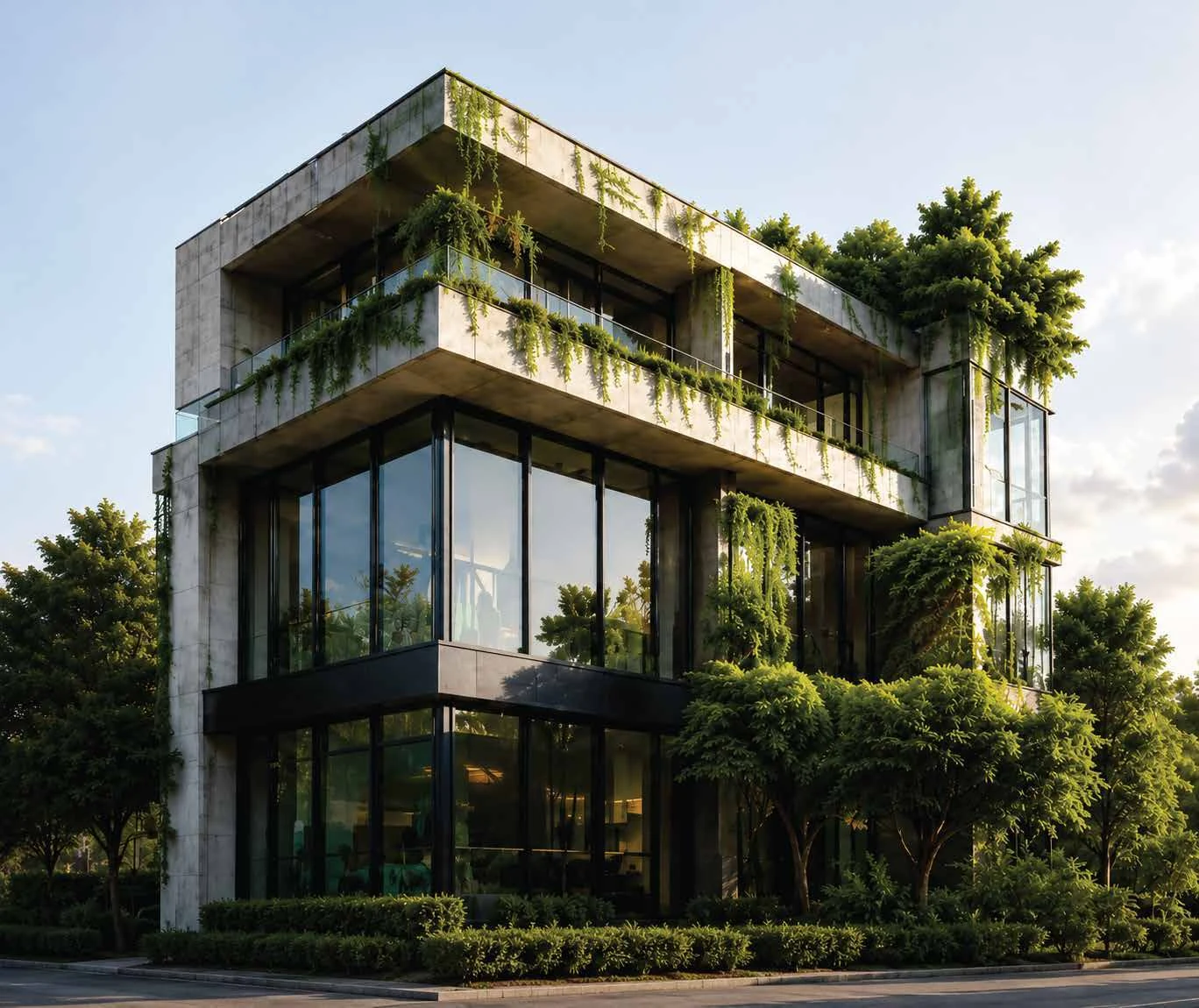 Sustainable green building