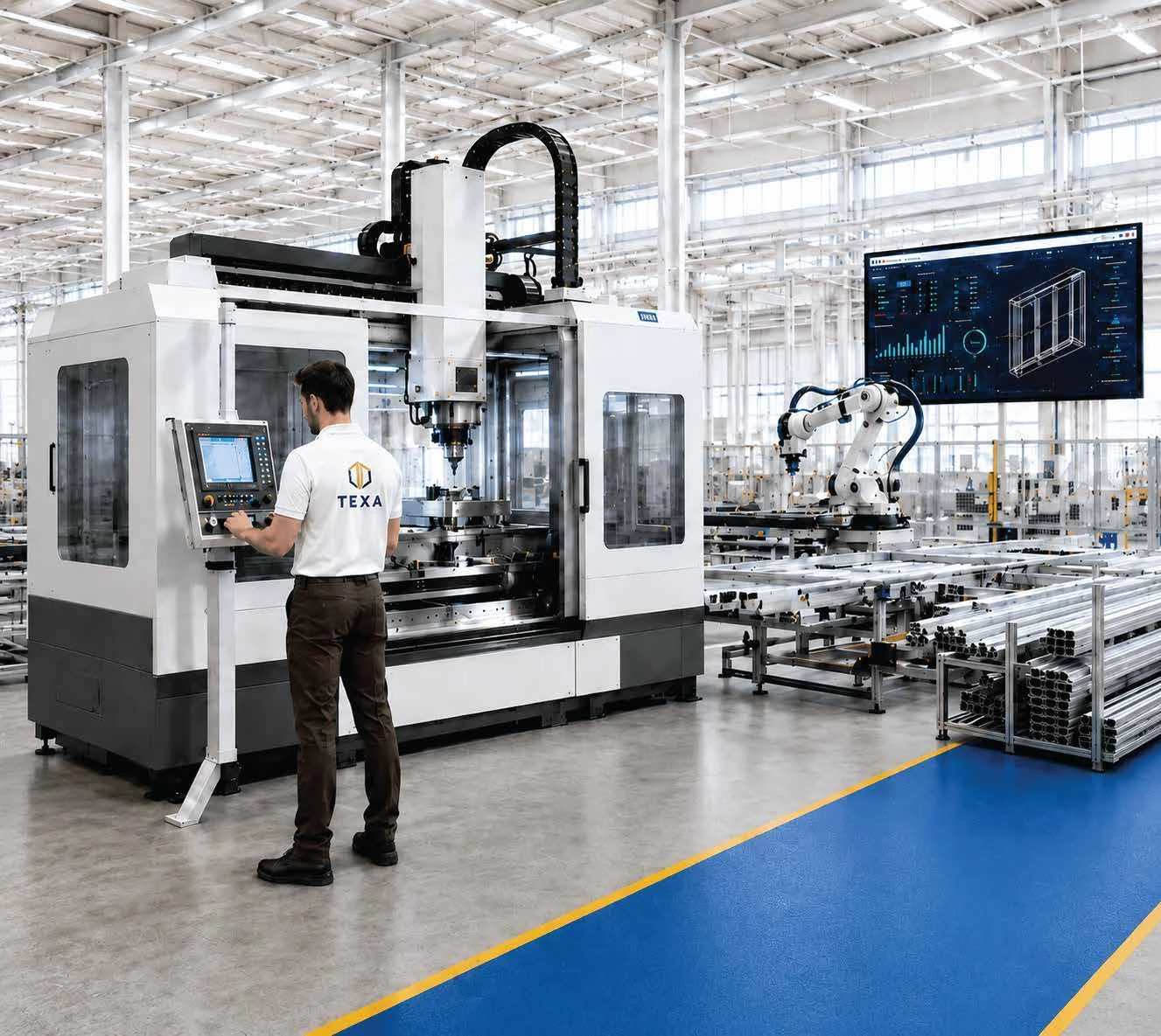 TEXA advanced CNC technology